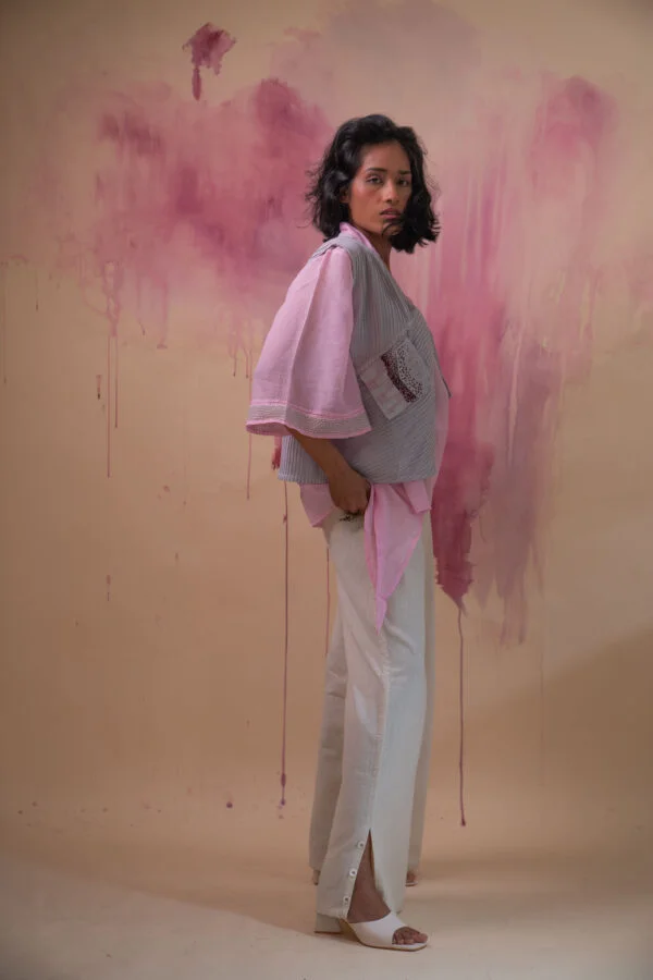 Phosphene Unisex Cropped Jacket - Image 4