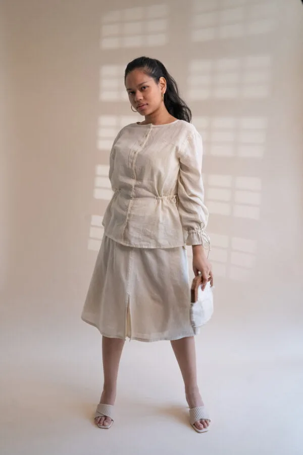 Dawning Peplum Blouse - Image 4