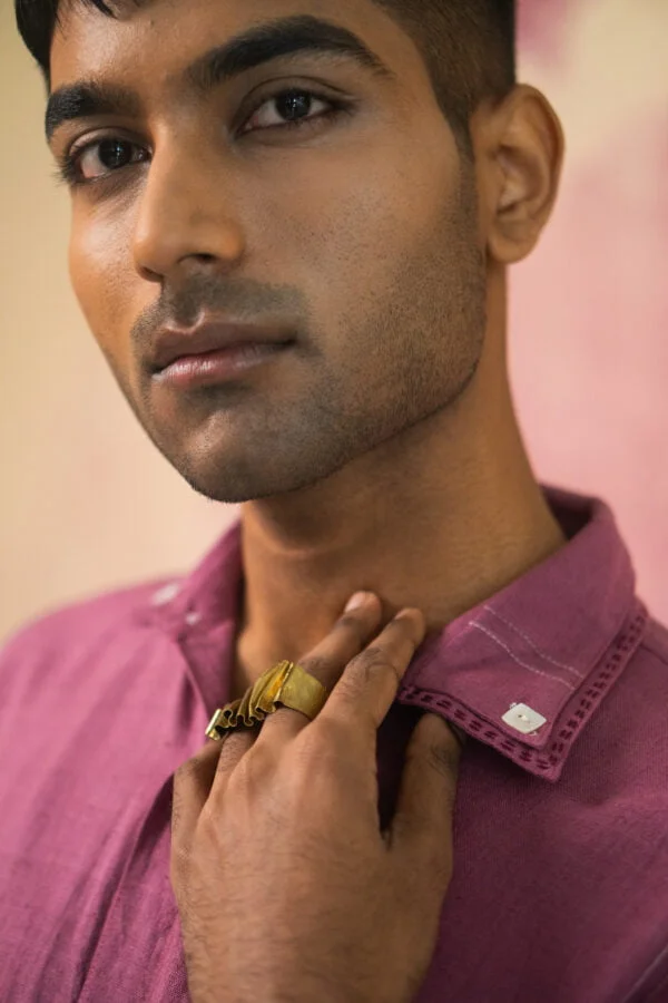 Phosphene Faux Flap Shirt - Image 5