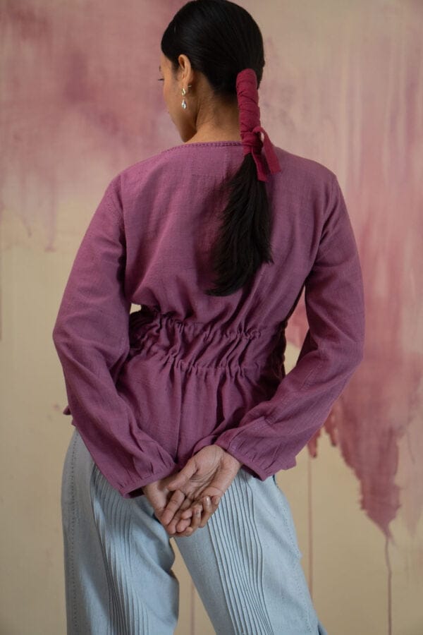 Phosphene Ruched Blouse - Image 3