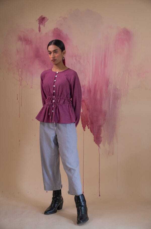 Phosphene Ruched Blouse - Image 5