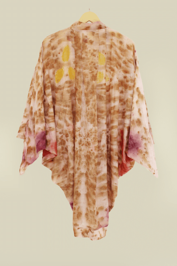 Bageeya "Gulabchand" Pure Mul Cape | Crafted with Dry Rose Dyed - Image 2