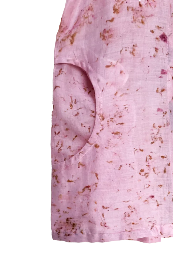 Bageeya “Mul Lavanya” Sacred Herb and Flower dyed Jacket - Image 3