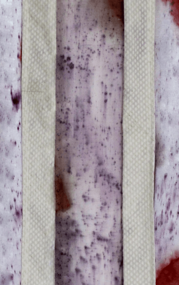 Bageeya “Amethyst Dreams” Handwoven Mashru And Jamdani, dyed with Ayurvedic Herbs Jacket - Image 3