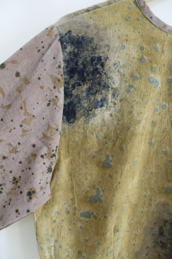 Bageeya "Patra" Khadi Organic Cotton Blouse | Crafted with Ayurvedic Herbs - Image 3