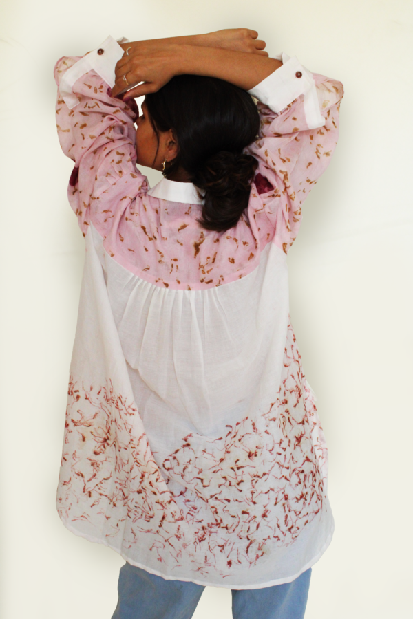 Bageeya "Sobi" Pure Mul Shirt | Crafted with Sacred Marigolds - Image 2