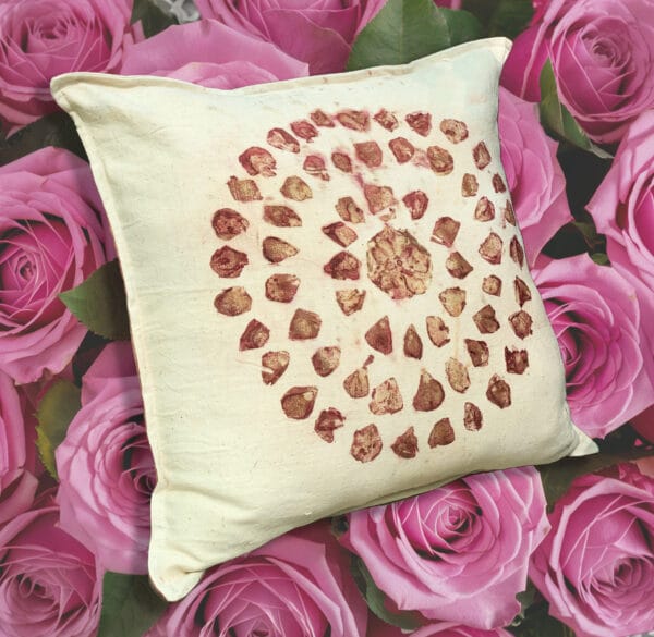 Gulika Gulab Organic Cushion (16"x16") 2Pcs