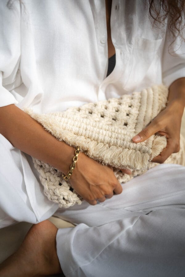 Premium Clutch Off White - Image 3