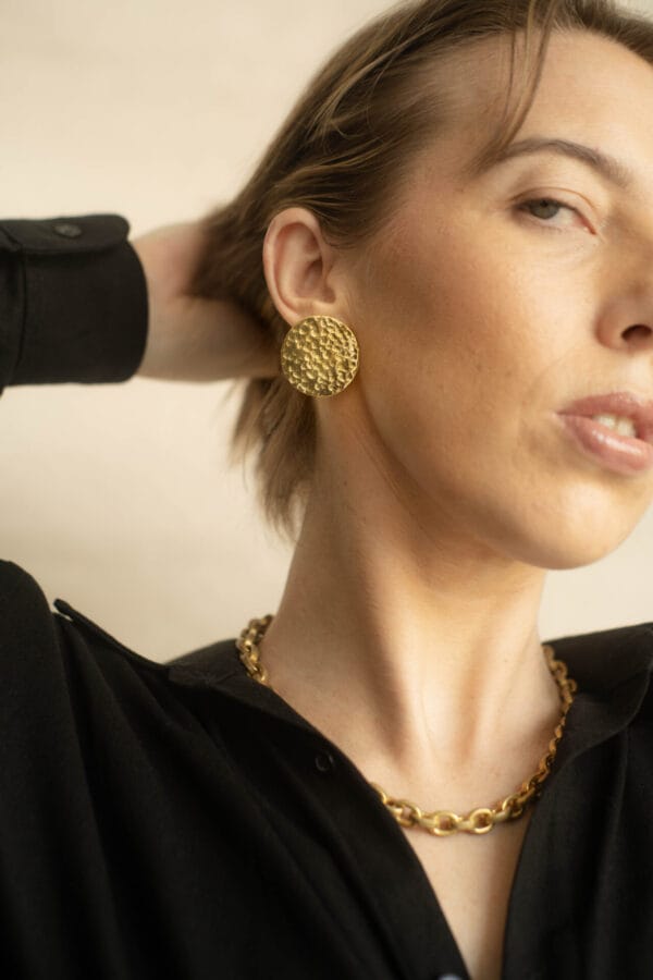 Full Moon Earrings