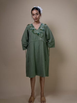 Meadows Ruched Dress