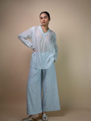 Meadows Unisex Chanderi Shirt