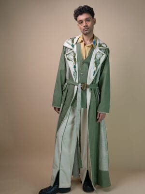 Meadows Unisex Colour Blocked Trench
