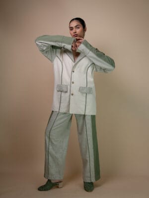 Meadows Unisex Colour Blocked Blazer