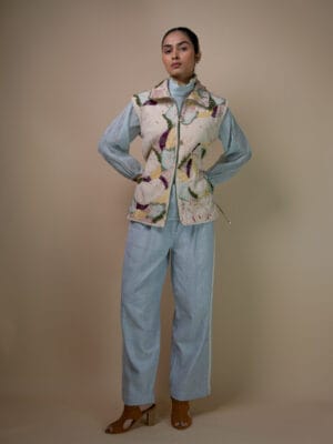 Meadows Unisex Embroidered Vest