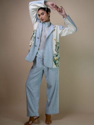 Meadows Unisex Panelled Blazer