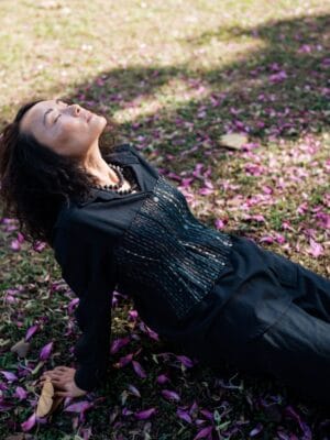 Handwoven Hunza Shirt - Black Green