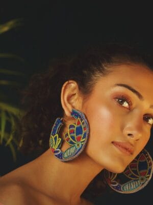 Oh My Gosh!! Handmade hoop earrings