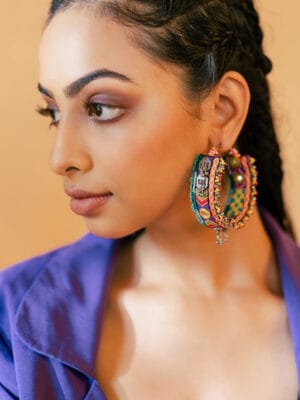 Haltino Tha!! Handmade traditional hoop earrings