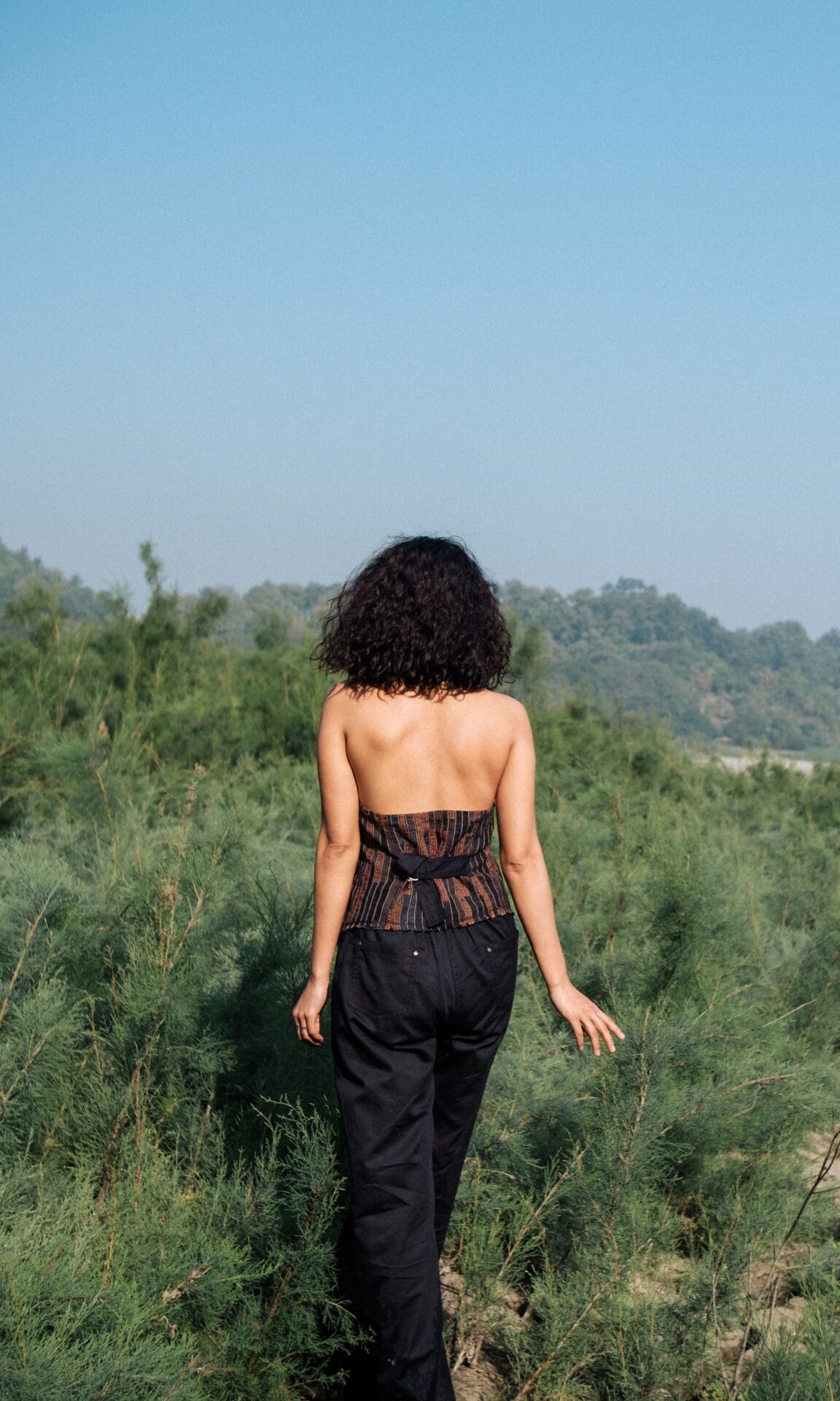 Upcycled Country Vest - Copper - Image 3