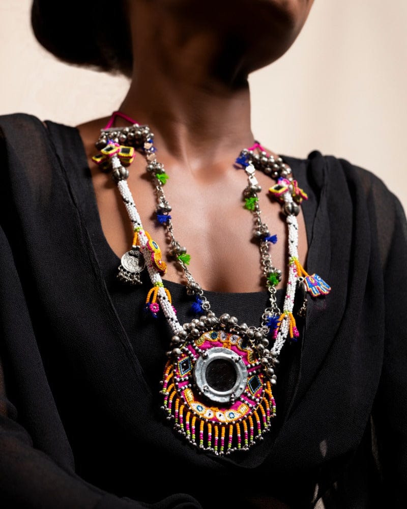 Dhampachada! Handmade traditional neckpiece