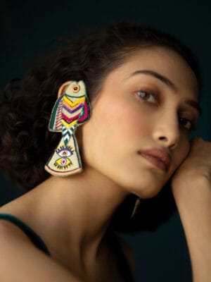 Don't Tell Me! Handmade fish earrings