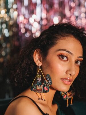 Kokum handmade puppet earrings