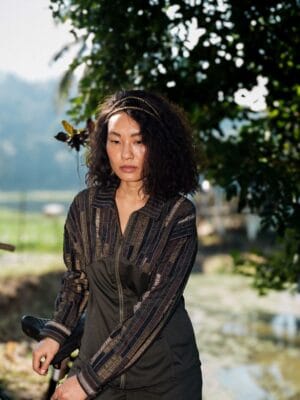 Upcycled Arizona Shirt - Green