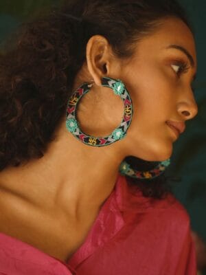Hey Sexy! Handmade hoop earrings