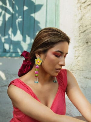 Bravo!! Handmade floral earrings