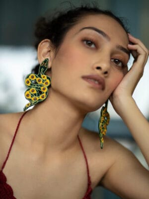 Seriously!! Handmade snake earrings