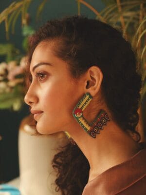 Booyah! Handmade hoop earrings