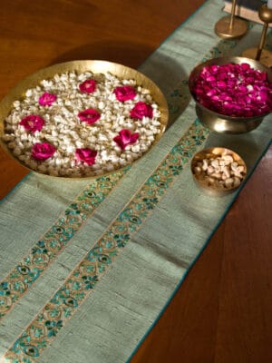Viridis Handwoven Table Runner