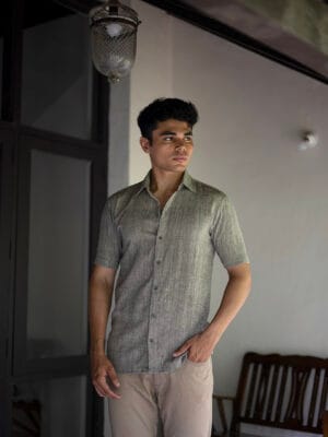 Elwood Handwoven Cotton Shirt
