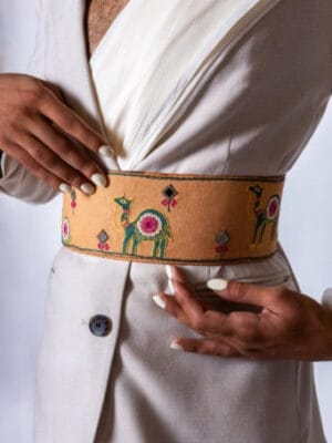 Candyman! Handcrafted leather belt