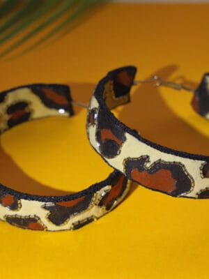 Kickass!! Handmade hoop earrings