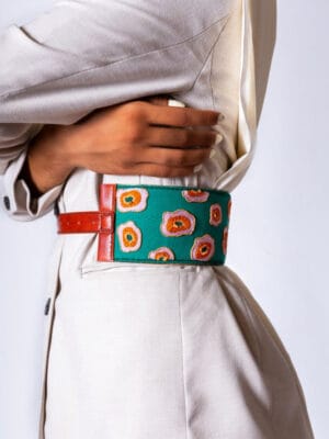 Marbles Handcrafted leather belt