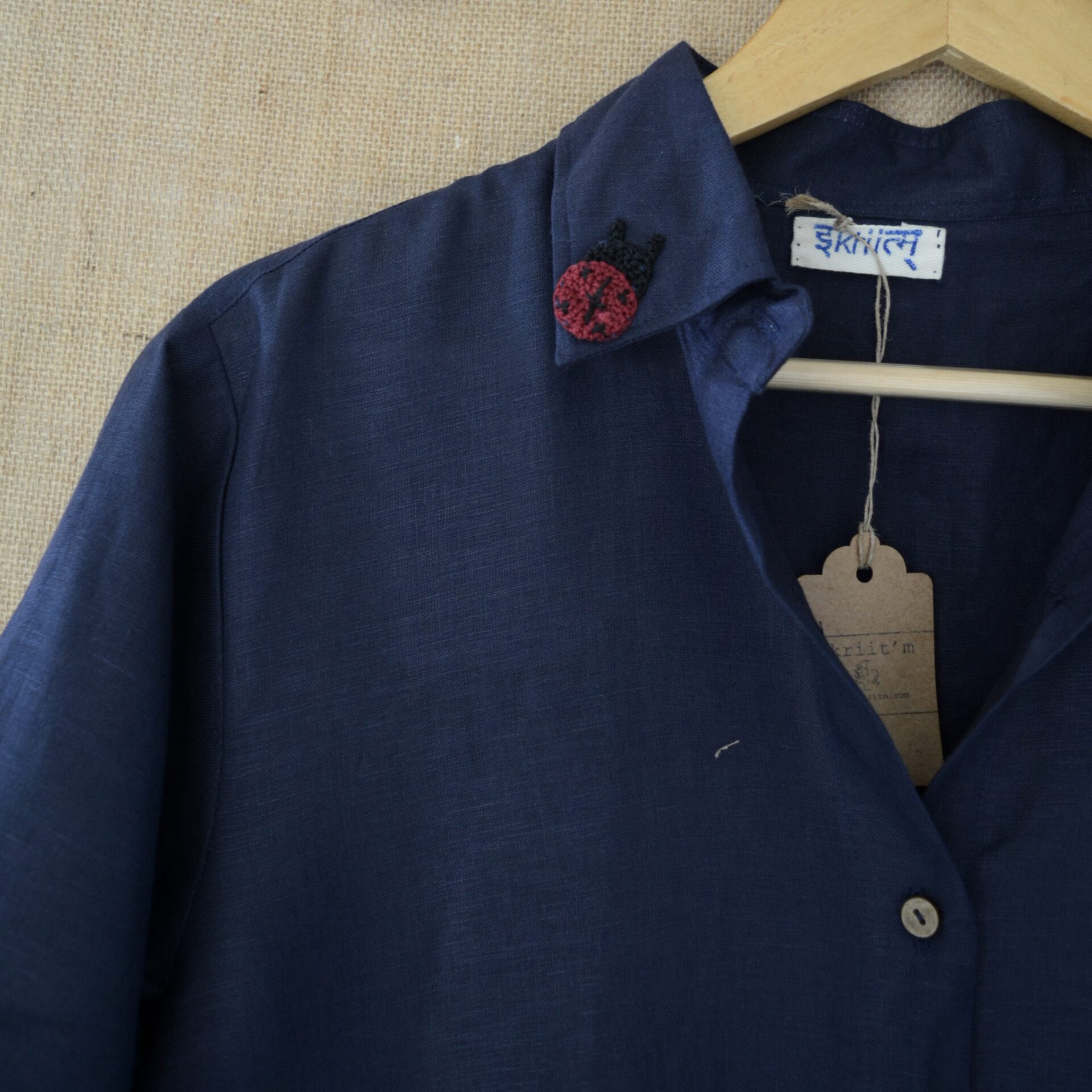 Indigo Ladybug Shirt - Image 5