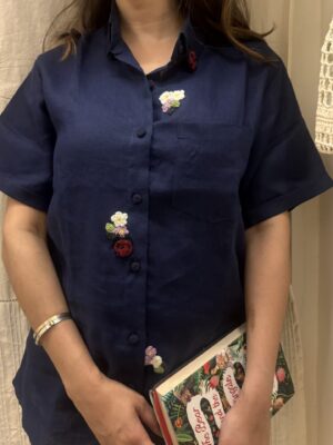 Indigo Fleur Shirt