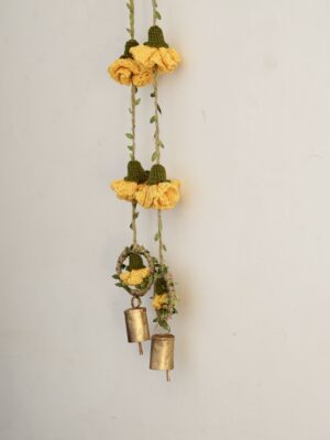 Yellow Marigold Hangings-Set of 2