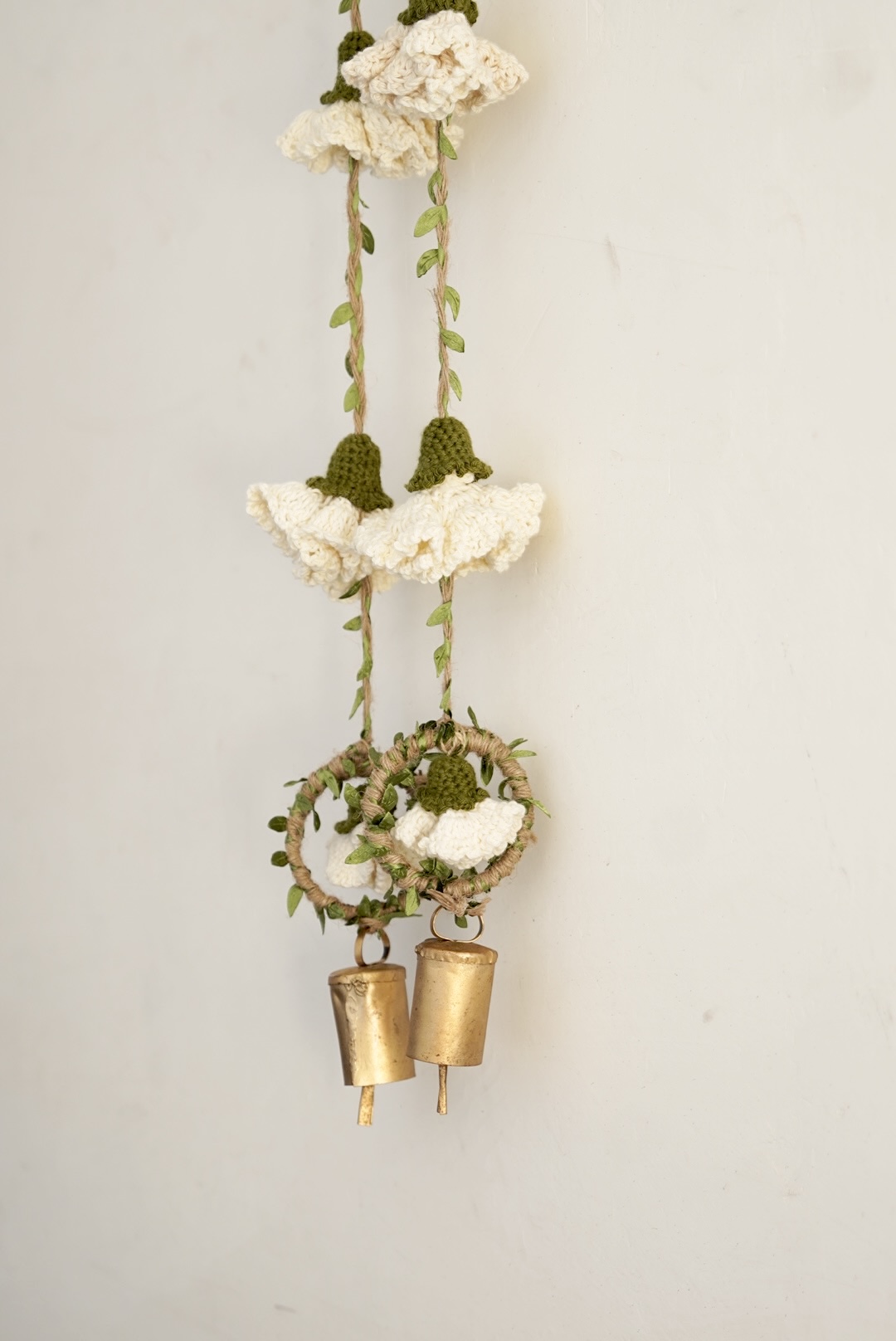 Ecru Marigold Hangings-Set of 2 - Image 3