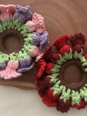 The Tulip Pair Scrunchie