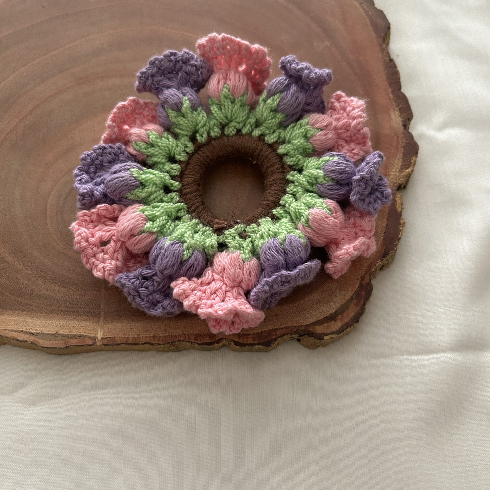 The Tulip Pair Scrunchie - Image 5