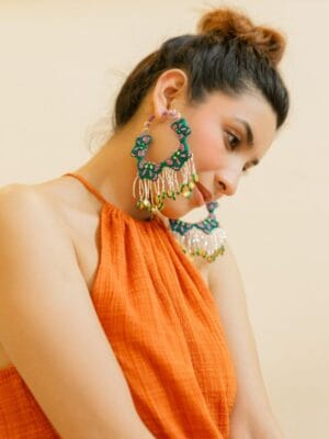 Navagio handmade butterfly earrings