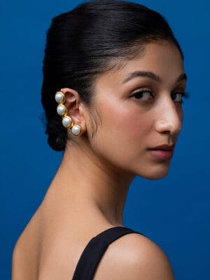 Baroque Pearl Ear Cuff