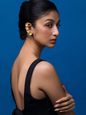 Golden Garland Ear Cuff