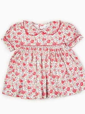 Ditsy Red Roses Dress