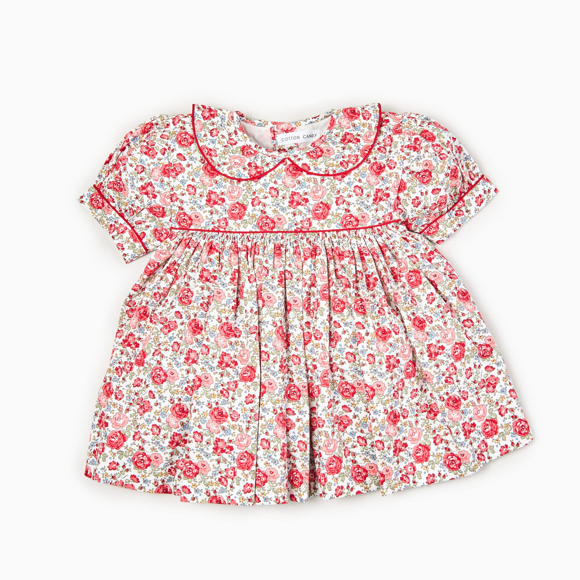 Ditsy Red Roses Dress