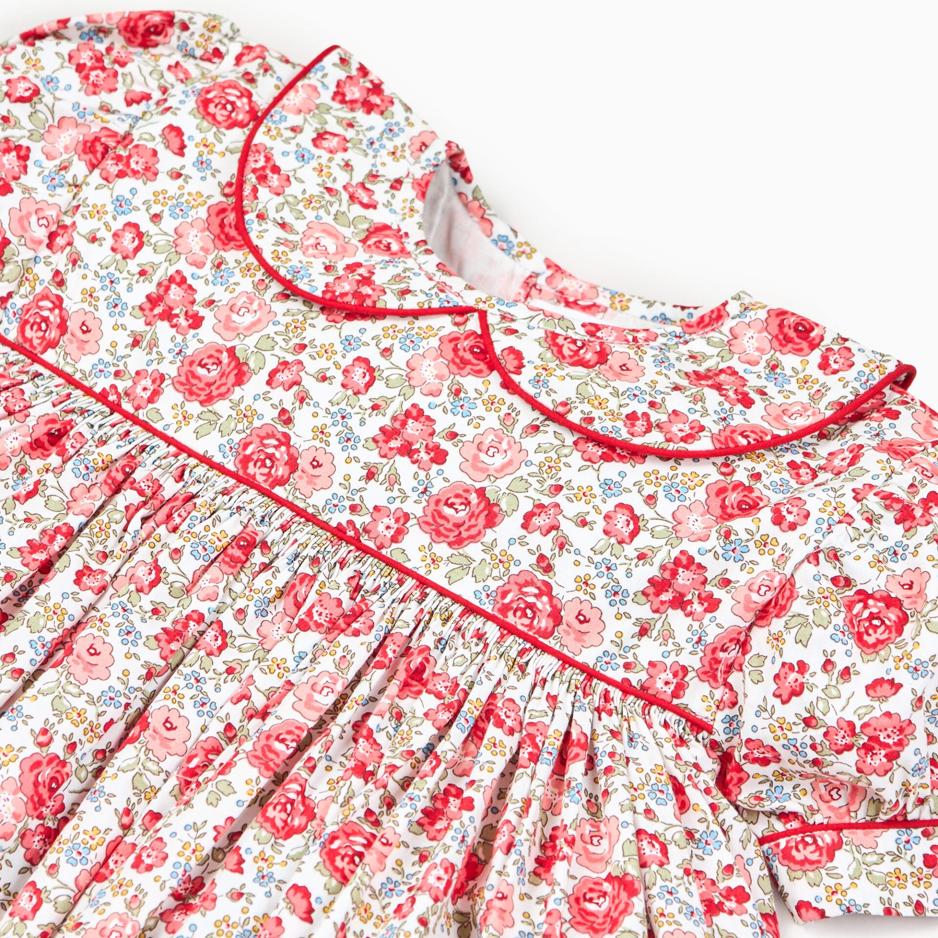 Ditsy Red Roses Dress - Image 2