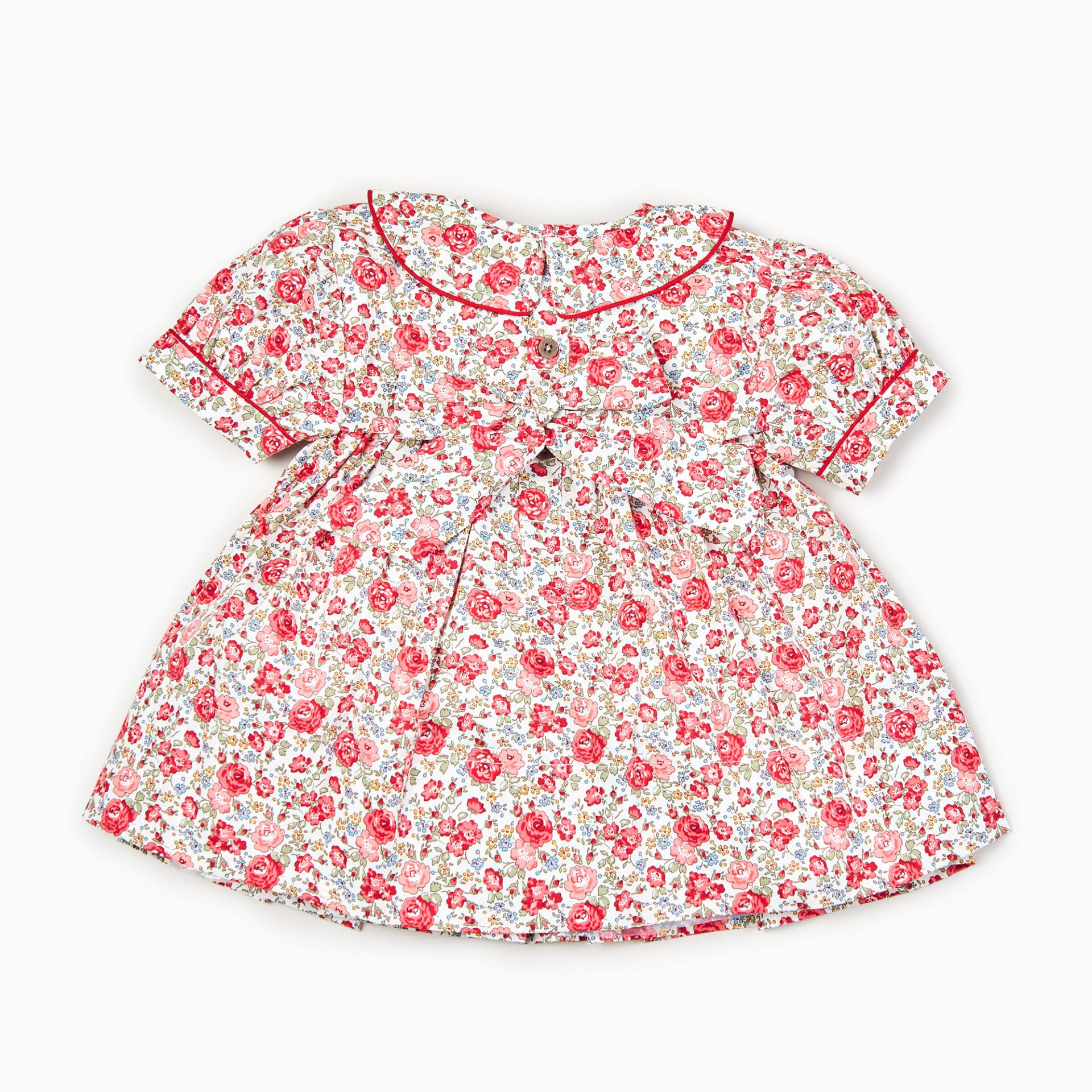 Ditsy Red Roses Dress - Image 3