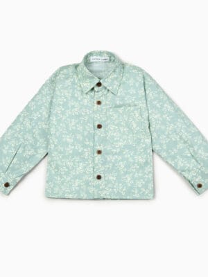 Mint Flora Shirt